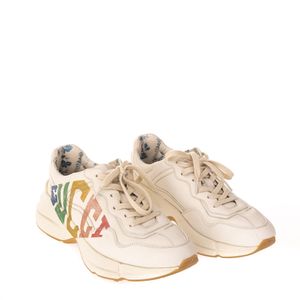 Tênis Gucci Rhyton Couro Branco