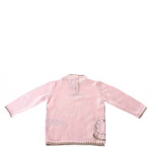 Sueter Burberry Infantil Rosa Claro Algodão