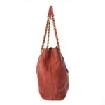 Bolsa-Moschino-Couro-Vermelho