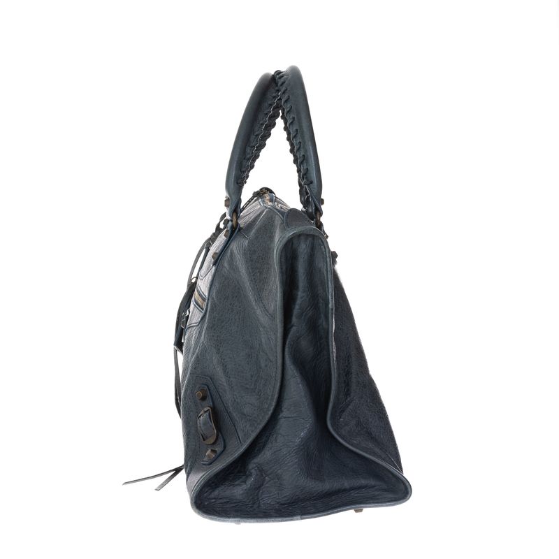 Bolsa-Balenciaga-Work-Couro-Azul-Petroleo