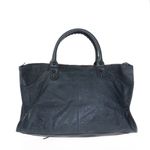 Bolsa-Balenciaga-Work-Couro-Azul-Petroleo