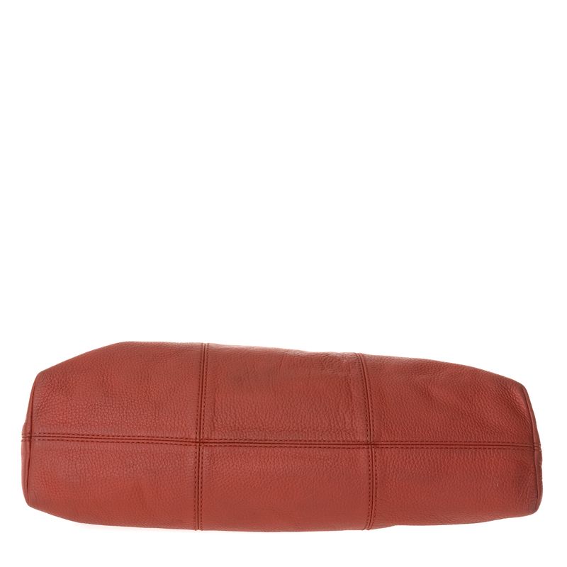 Bolsa-Moschino-Couro-Vermelho