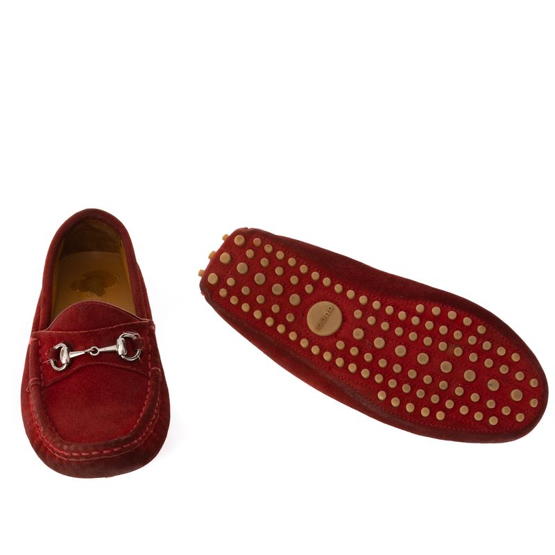 Mocassim-Infantil-Gucci-Vermelho