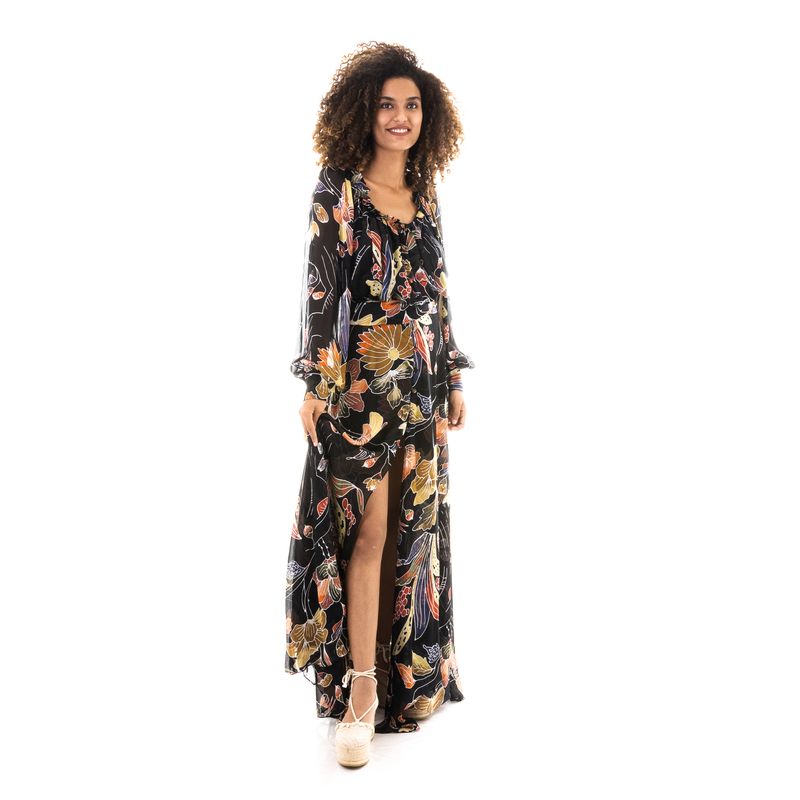 Vestido-Wai-Wai-e-Betina-de-Luca-Preto-Estampado