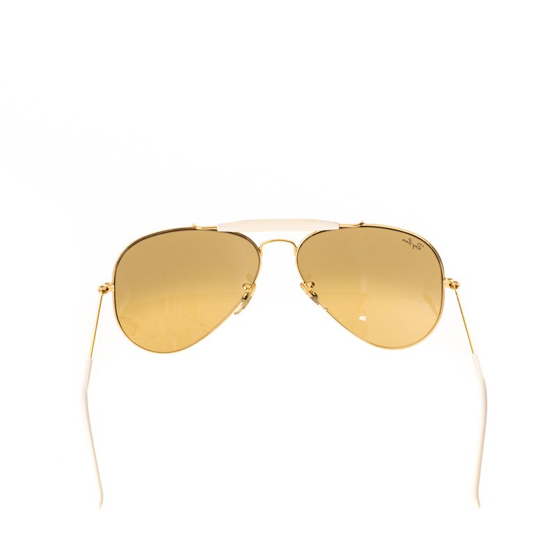 66424-Oculos-Ray-Ban-Aviador-Dourado-e-Branco-3