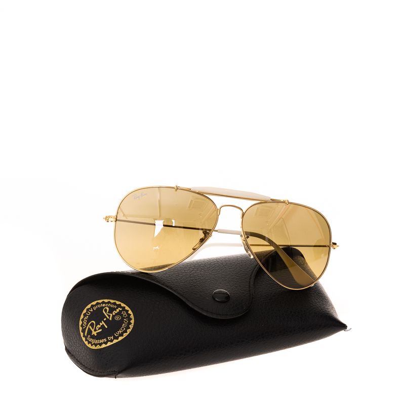 66424-Oculos-Ray-Ban-Aviador-Dourado-e-Branco-6