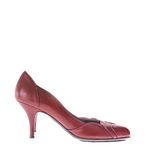 Sapato-de-Salto-Salvatore-Ferragamo-Couro-Vinho