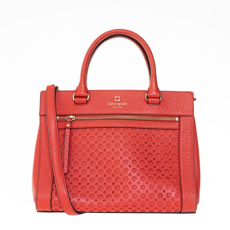 Bolsa-Kate-Spade-Couro-Coral-Recortes-Circulares