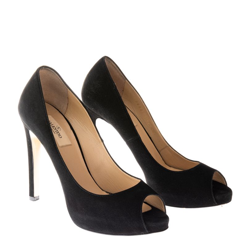 Peep-Toe-Valentino-Rockstud-Camurca-Preto