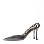 Sapato-Manolo-Blahnik-Preto-com-Corrente