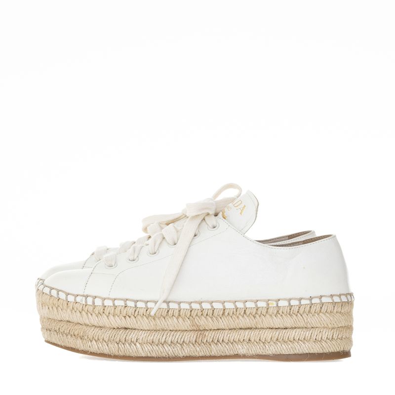 Spadrille-Prada-Couro-Branco