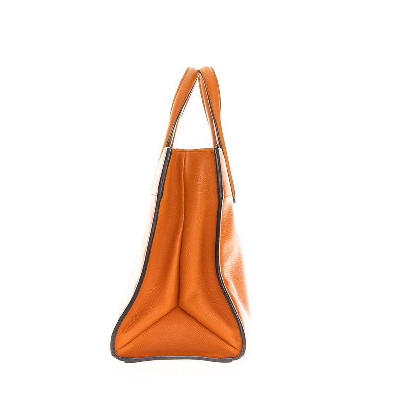 Bolsa-Prada-Couro-Saffiano-Laranja-Papaya