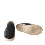 Slipper-Bottega-Venetta-Couro-Preto