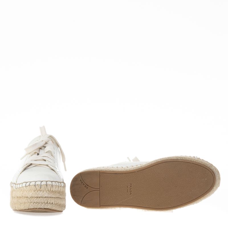 Spadrille-Prada-Couro-Branco