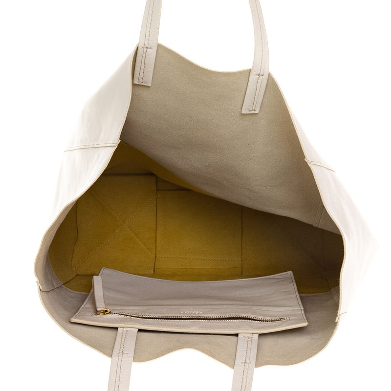 Bolsa-Celine-Cabas-Branco-e-Amarelo