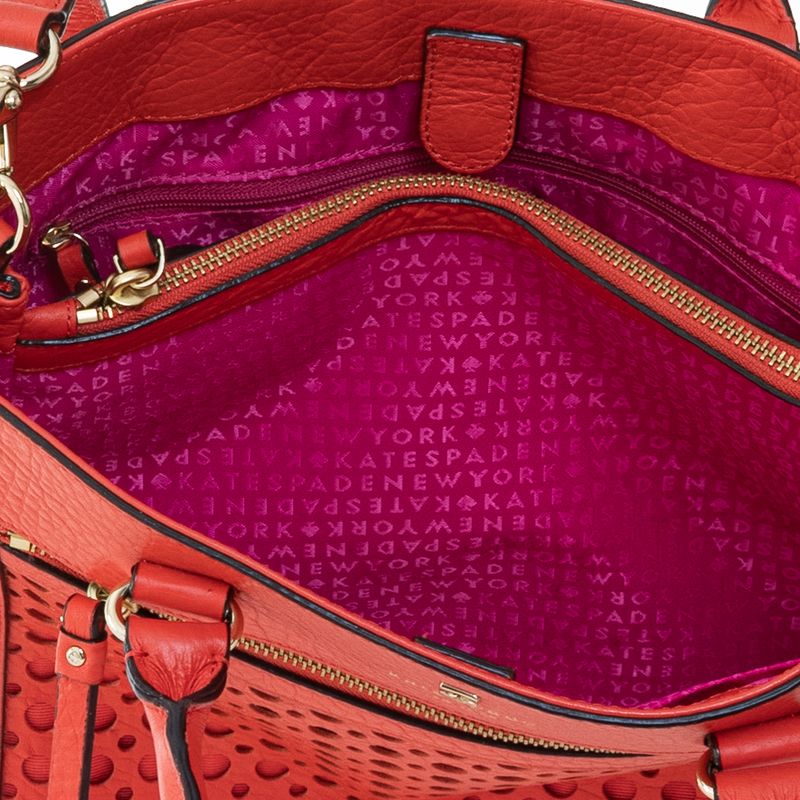 Bolsa-Kate-Spade-Couro-Coral-Recortes-Circulares