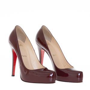 Pump Christian Louboutin Verniz Vinho