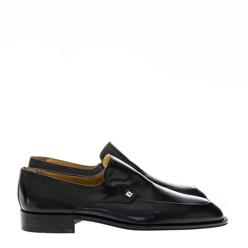 Sapato-Mocassim-Ballly-Couro-Preto