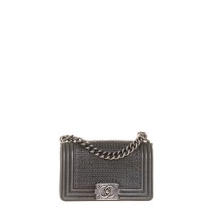 Bolsa Chanel Boy Paris-Edimburgo Grafite