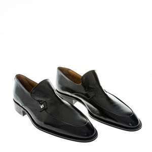 Sapato Mocassim Ballly Couro Preto