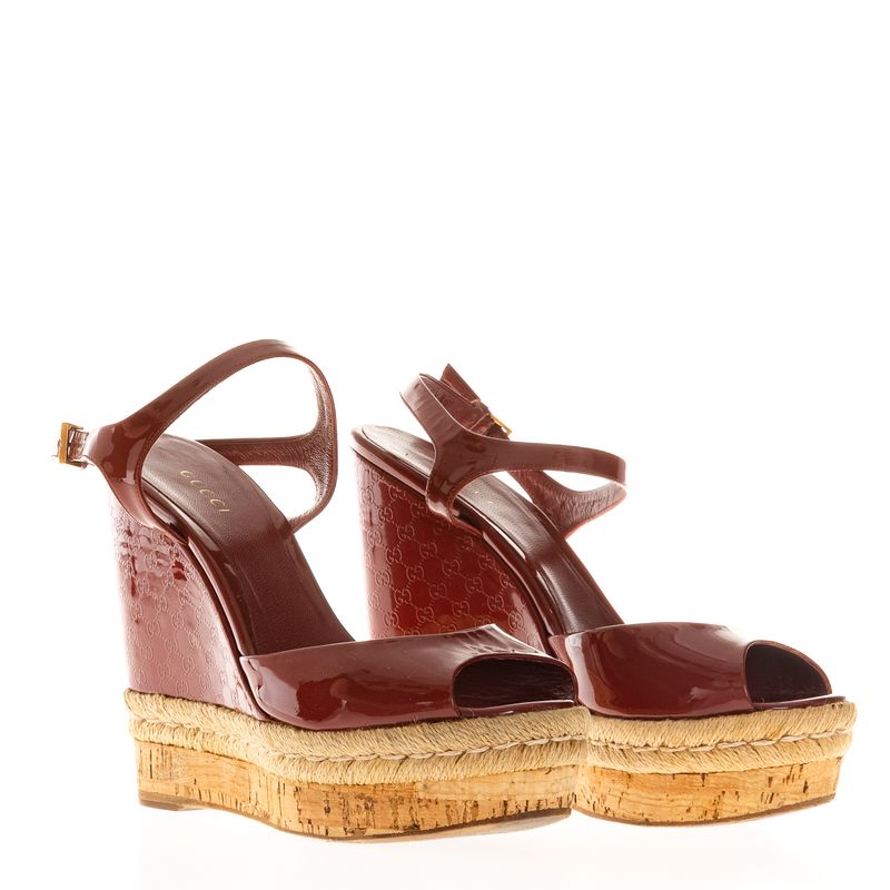 Sandalia-Anabela-Gucci-Hollie-Verniz-Vermelho