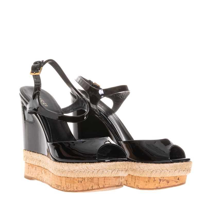 Sandalia-Gucci-Anabela-Verniz-Preta