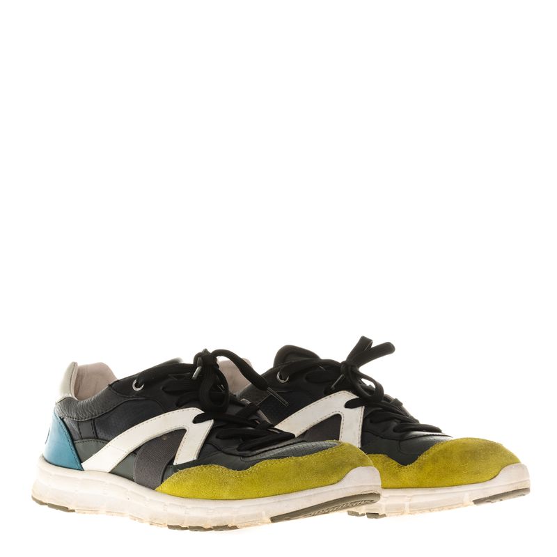 Tenis-Dolce---Gabbana-Verde-e-Preto