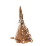 Bolsa-Valentino-Rockstud-Tote-Couro-Caramelo