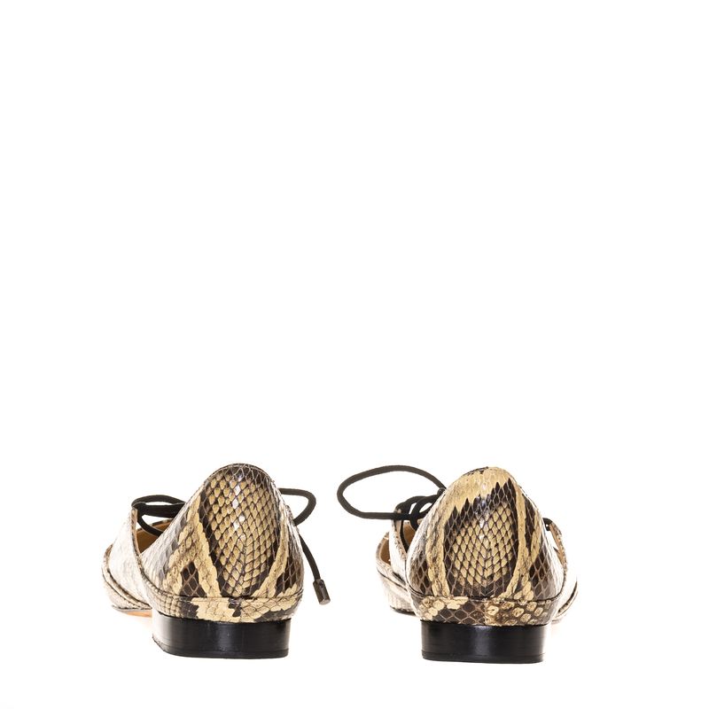 Sapatilha-Alexandre-Birman-Python-Bico-Fino