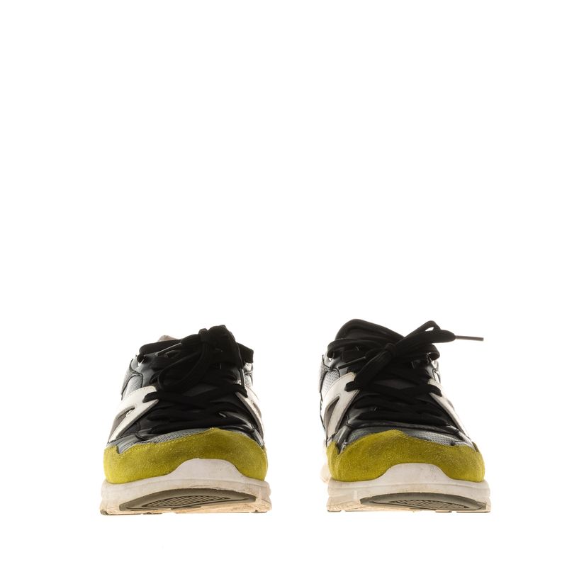 Tenis-Dolce---Gabbana-Verde-e-Preto