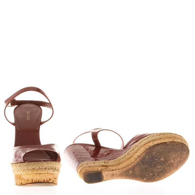 Sandalia-Anabela-Gucci-Hollie-Verniz-Vermelho