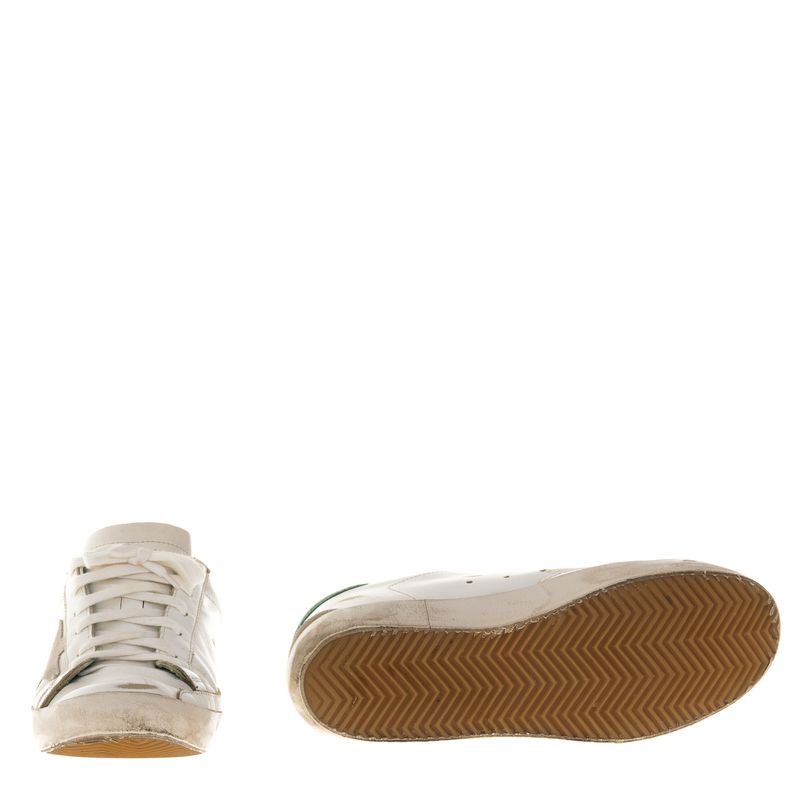 Tenis-Golden-Goose-Superstar-Branco-e-Verde