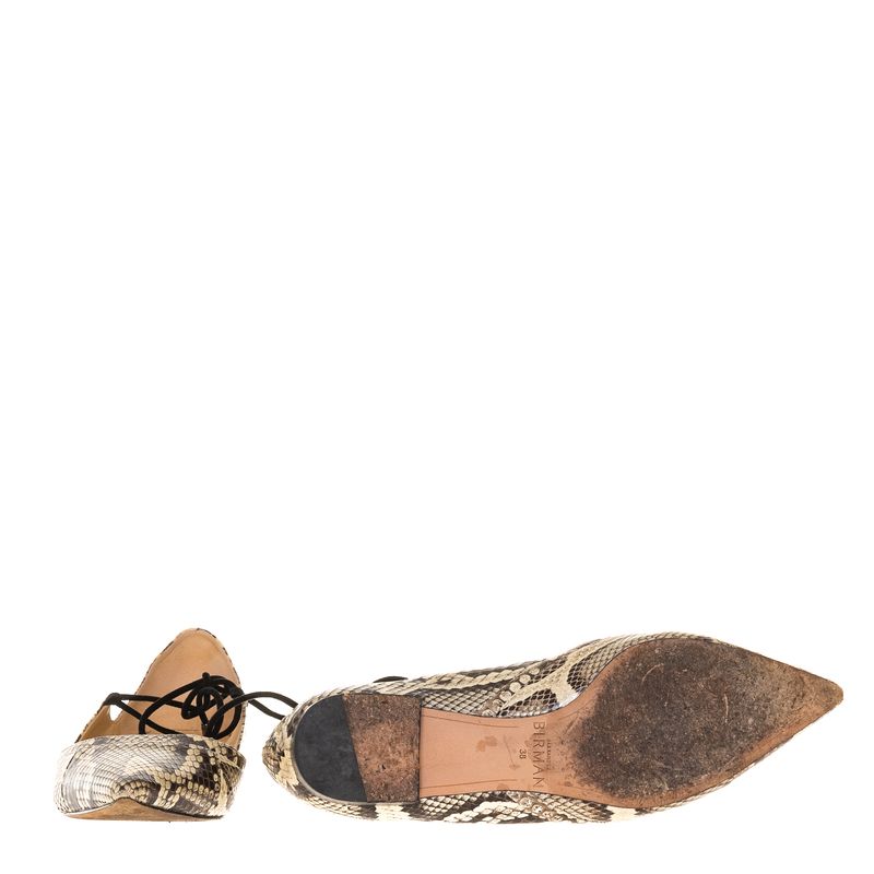 Sapatilha-Alexandre-Birman-Python-Bico-Fino