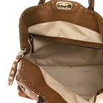 Bolsa-Valentino-Rockstud-Tote-Couro-Caramelo