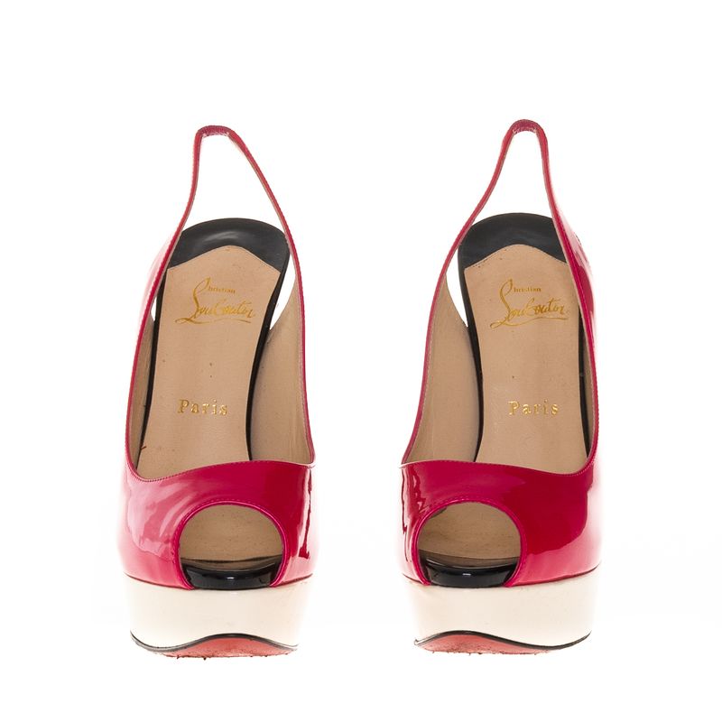 66693-Peep-Toe-Christian-Louboutin-Verniz-Magenta-e-Branco-4