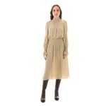 Vestido-Tory-Burch-Seda-Manga-Longa