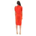 Vestido-Lanvin-Seda-Vermelho