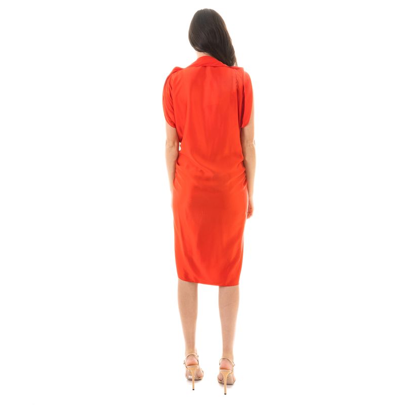 Vestido-Lanvin-Seda-Vermelho