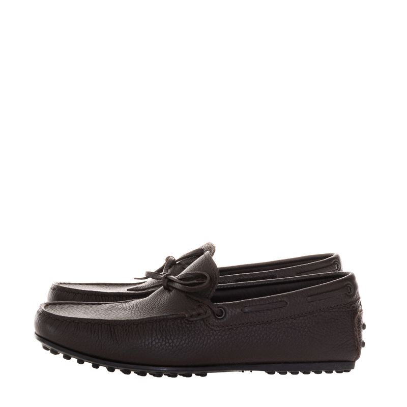 Mocassim-Tods-Couro-Marrom-com-Laco