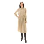 Vestido-Tory-Burch-Seda-Manga-Longa