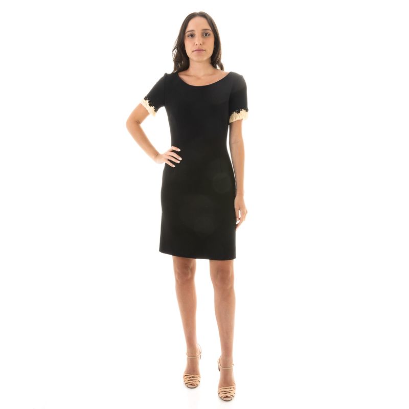 Vestido-Lanvin-Preto-Franja