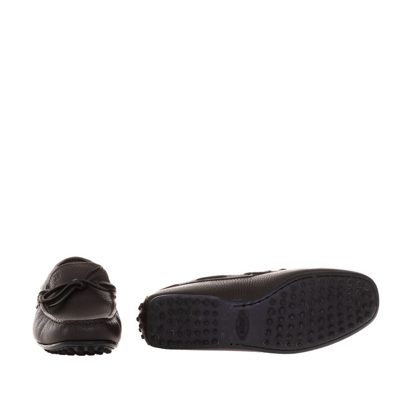 Mocassim-Tods-Couro-Marrom-com-Laco