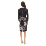 66680-Vestido-Givenchy-Preto-com-Estampa-Flores-verso
