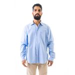 66297-Camisa-Burberry-Azul-Claro-Lisa-Manga-Longa-1