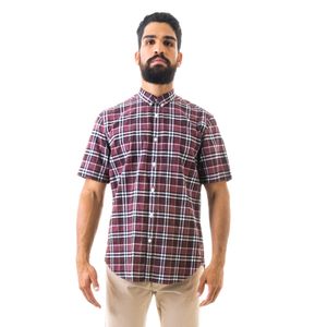 Camisa Burberry Quadriculado Vinho