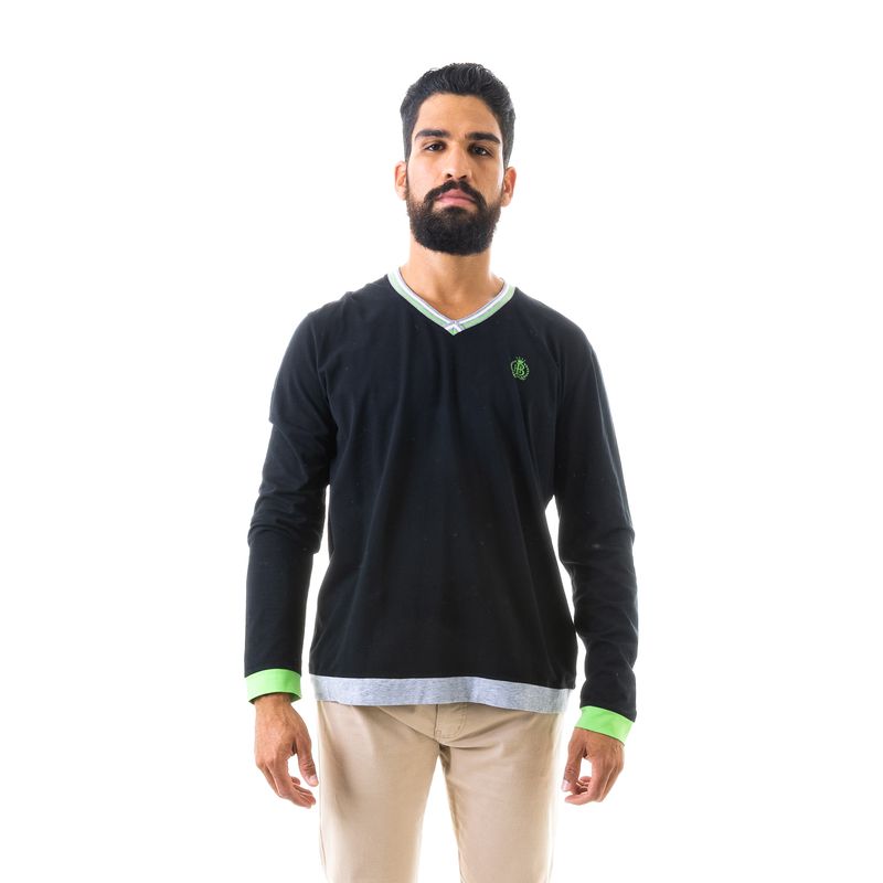 66316-Blusa-Hugo-Boss-Preta-e-Verde-1