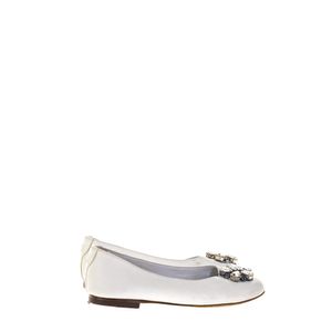 Sapatilha Dolce & Gabbana Infantil Couro Branco