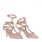 Scarpin-Valentino-Rockstud-Verniz-Bege