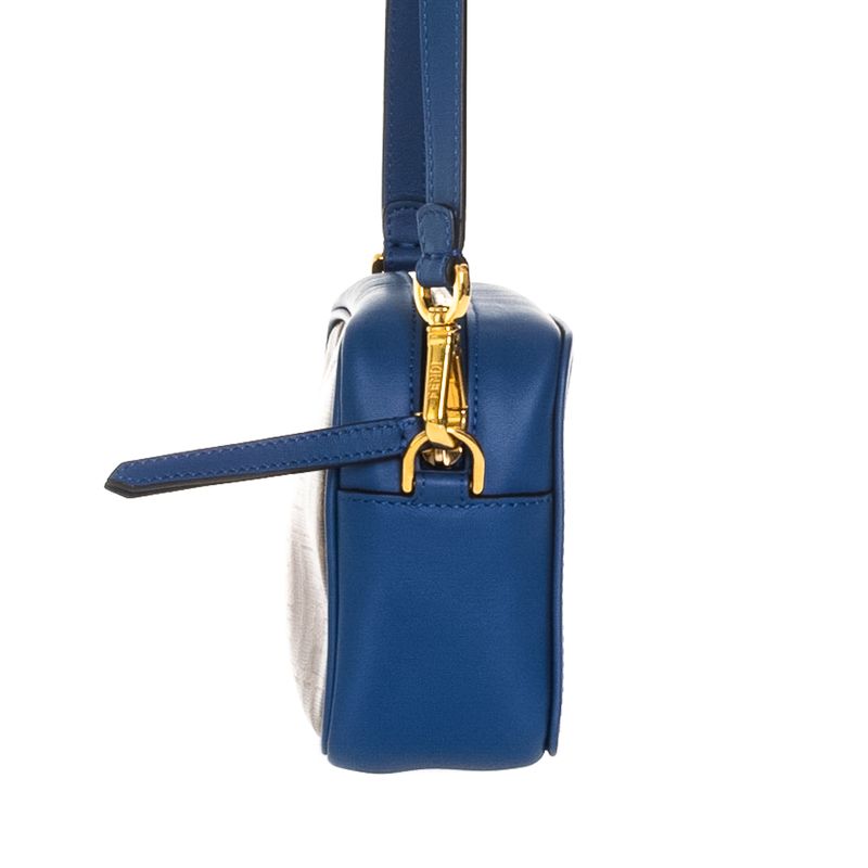 Bolsa-Fendi-Transversal-FF-Monograma-e-Couro-Azul