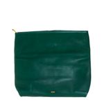 Clutch-Emilio-Pucci-Couro-Verde